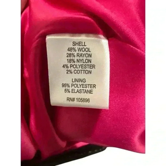 Worth New York Wool Blend Coat Size XL, NWT - Picture 6 of 8